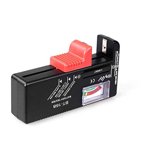 Newin Star Batterietester 2023 Digital für AA AAA Knopfzellen - Haushalts Battery Checker