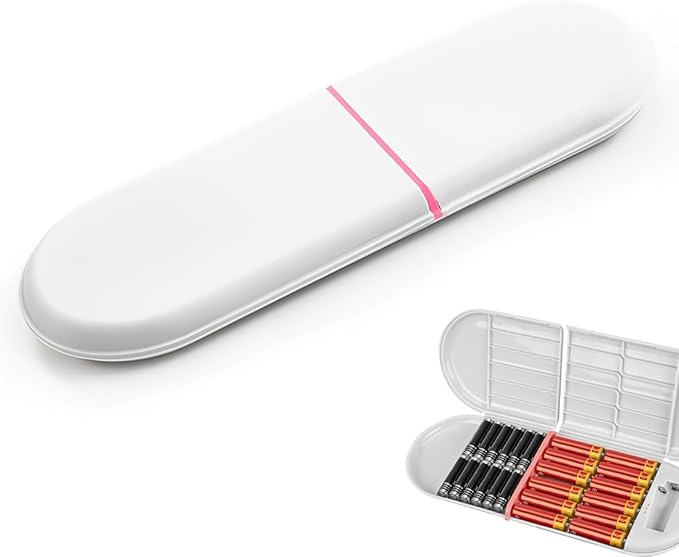 Tomedeks Batteriebox mit Tester und Strommengenerkennung für AA-Gehäuse, weiß – TOM250301XXX011