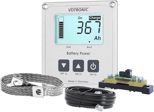 VOTRONIC ELECTRONIC-SYSTEME GMBH Batterie-Controller LCD Computer S 1266 mit Smart-Shunt für 200 A