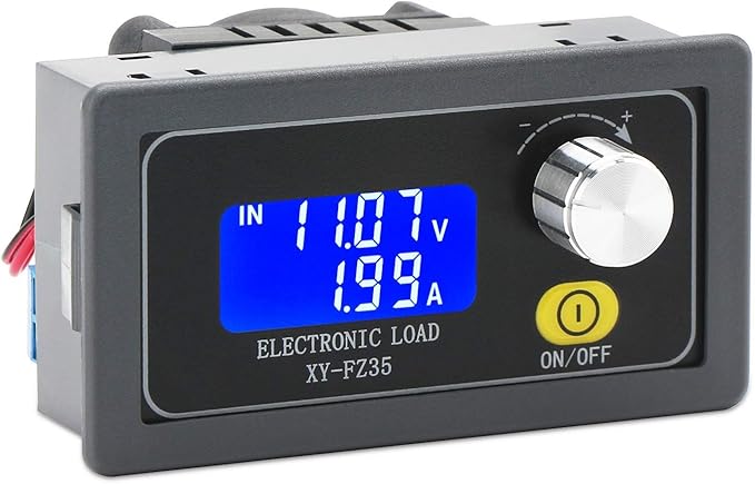 N/A ARCELI Konstantstrom-Lastmodul 5A 35W - Batterie-Entladekapazitätstester mit Verpolungsschutz & Datenprotokollierung