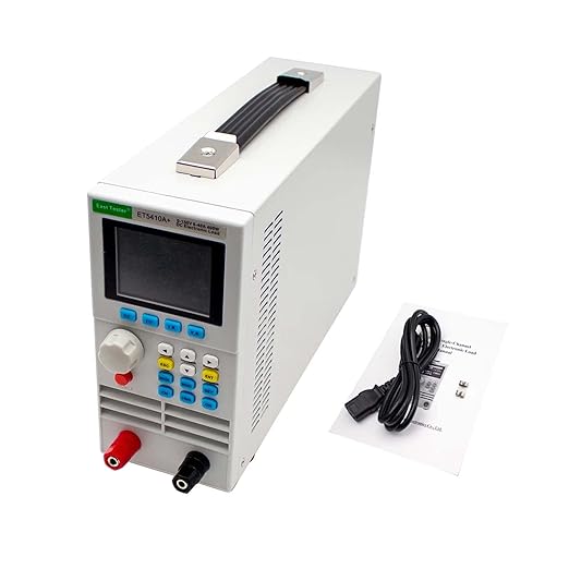 isunking ET5410A+ Programmierbarer Batterietester 400W DC Last 0-150V 0-40A mit USB und LCD-Display
