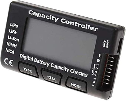 ARCELI KWSS619 Digitaler Batterietester für LiPo LiFe Li-Ion NiMH Akkus mit LCD, Kapazitäts- und Spannungsprüfer, Balance-Funktion