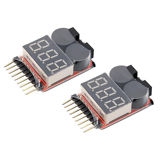 AYWHP 2-in-1 Lithium Batterietester mit LED Anzeige, Niederspannungsalarm und präziser Spannungserkennung für Li-Ion & Mangan Batterien