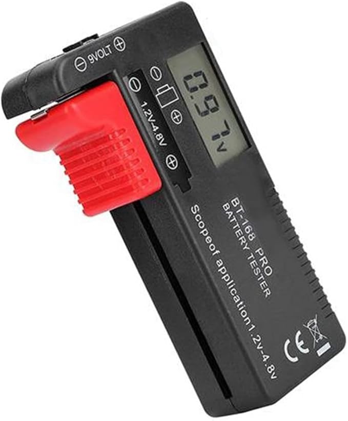 meiyan BT-168 PRO Batterietester Digital Kapazitätsprüfer für AA AAA C D 1,5V 9V Zellen – 500110408