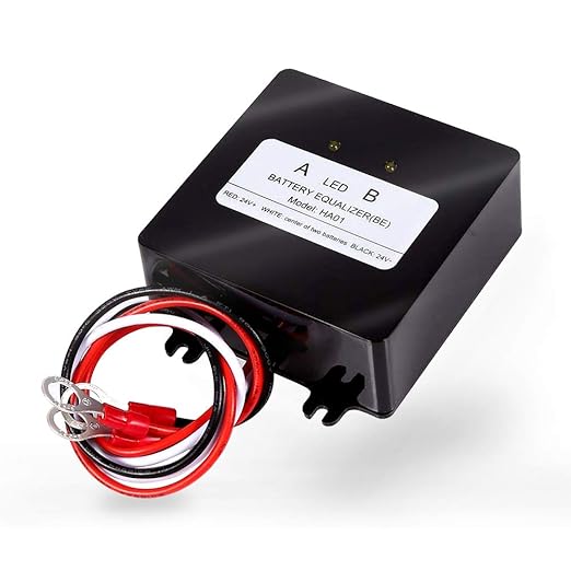 SolaMr TR069L 24V Batterie-Equalizer 2x12V Battery Balancer für Gel/Hochwasser/AGM-Bleiakkus 12V Solarladesystem