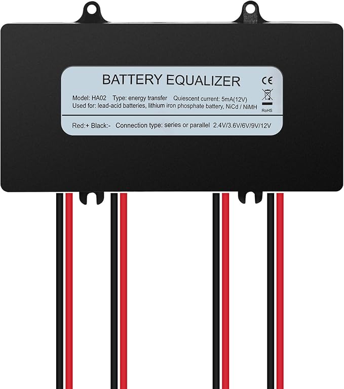 N/A Batterie Balancer 48V IRDCYRCIQ-GS109705 für Blei-Säure Lithium 12V Solar System Auto Boot Motorrad
