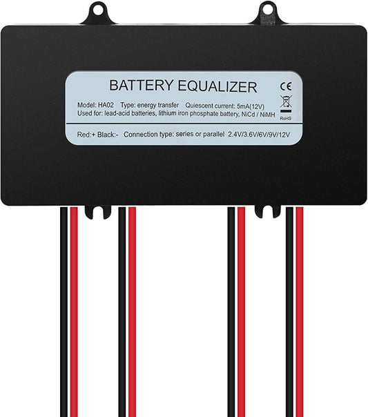 N/A Batterie Balancer 48V IRDCYRCIQ-GS109705 für Blei-Säure Lithium 12V Solar System Auto Boot Motorrad
