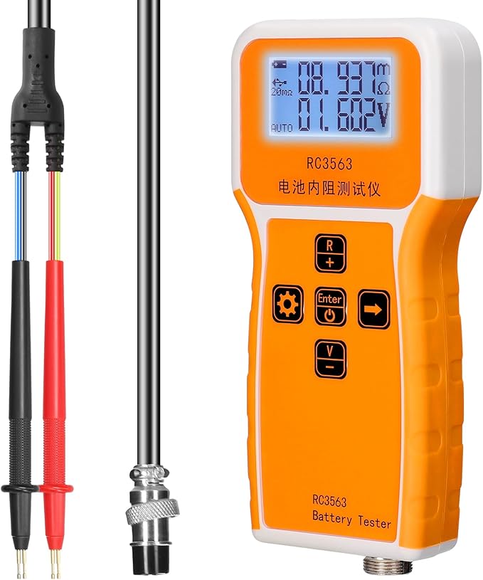 Sunydog RC3563 Batterietester 200Ω 100V Innenwiderstand Spannung LCD Display Lithium Blei-Säure