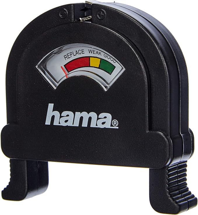 Nein Auslaufartikel (Produktion durch Hama Akku-/Batterie Tester 00087099 prüft Restspannung unter Belastung für realistische Messergebnisse